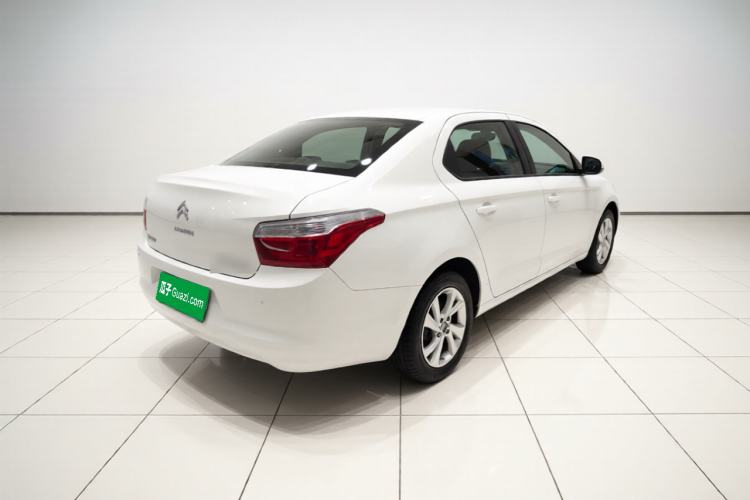 Used Citroen Elysee 2015 Qishang Edition 1.6L Automatic Fashion Model Rear Right 45 Deg