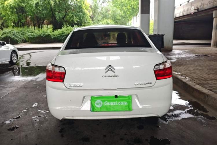 Used Citroen Elysee 2015 Zhishang Edition 1.6L Manual Fashion Model Rear