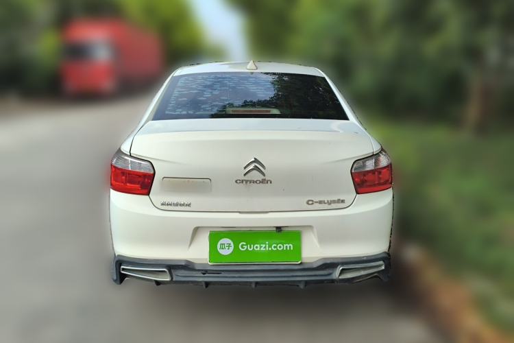 Used Citroen Elysee 2015 Zhishang Edition 1.6L Manual Fashion Model Rear