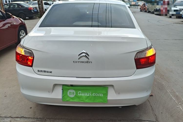 Used Citroen Elysee 2015 ZhiShang Edition 1.6L Manual Comfort Model Rear