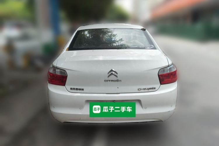 Used Citroen Elysee 2015 ZhiShang Edition 1.6L Manual Comfort Model Rear