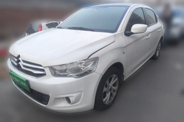 Used Citroen Elysee 2015 Zhishang Edition 1.6L Manual Fashion Model