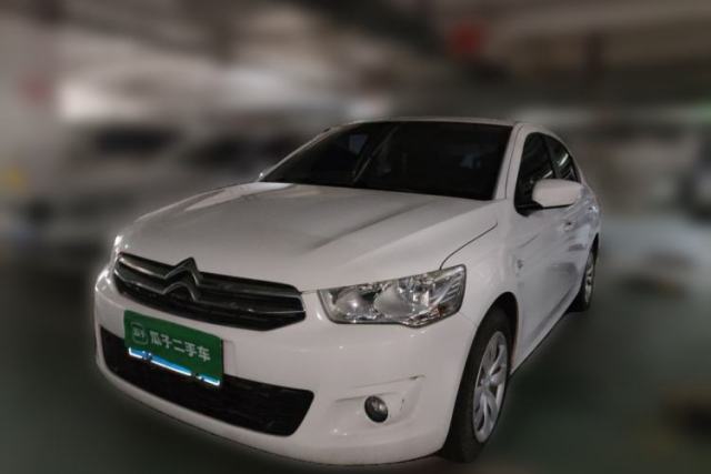Used Citroen Elysee 2015 Zhishang Edition 1.6L Manual Fashion Model