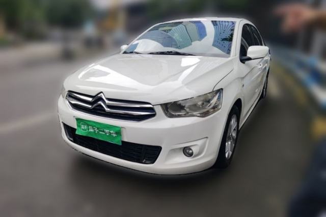 Used Citroen Elysee 2015 Zhishang Edition 1.6L Manual Fashion Model