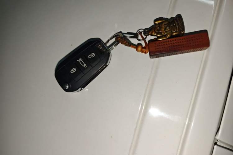 Used Citroen Elysee 2015 Zhishang Edition 1.6L Manual Fashion Model Vehicle Key