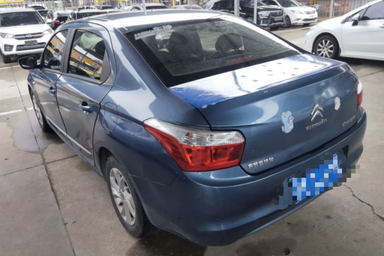 Used Citroen Elysee 2016 1.6L Automatic Comfort Model Rear Left 45 Deg