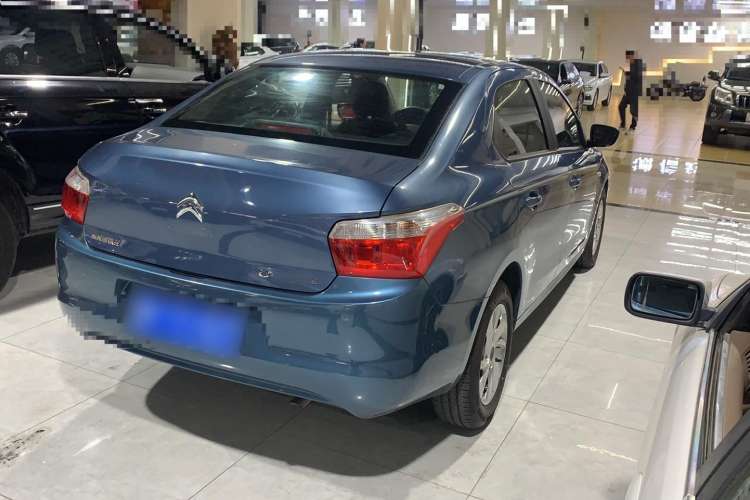 Used Citroen Elysee 2016 1.6L Automatic Fashion Model Rear Right 45 Deg