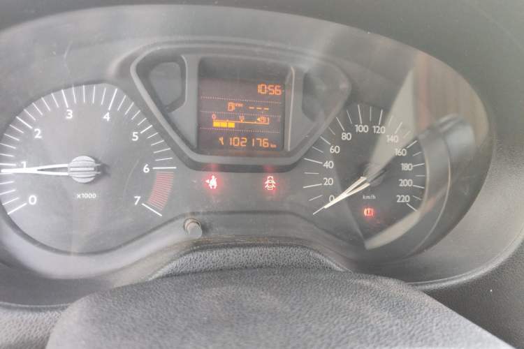 Used Citroen Elysee 2016 1.6L Manual Fashion Edition Odometer Close Up