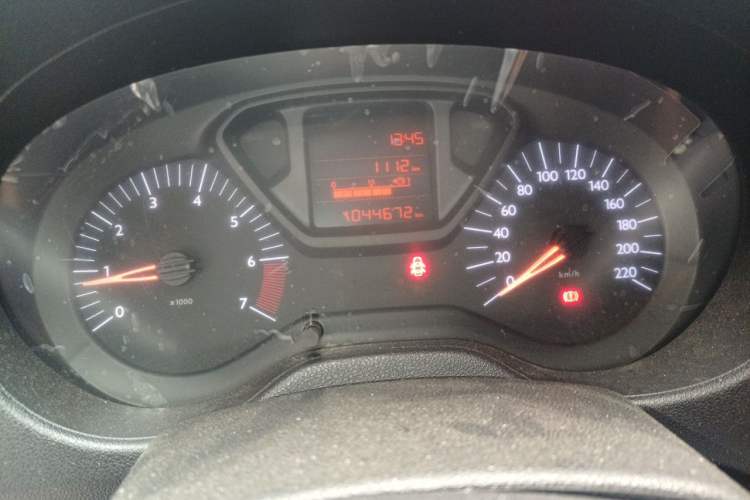 Used Citroen Elysee 2016 1.6L Manual Fashion Edition Odometer Close Up