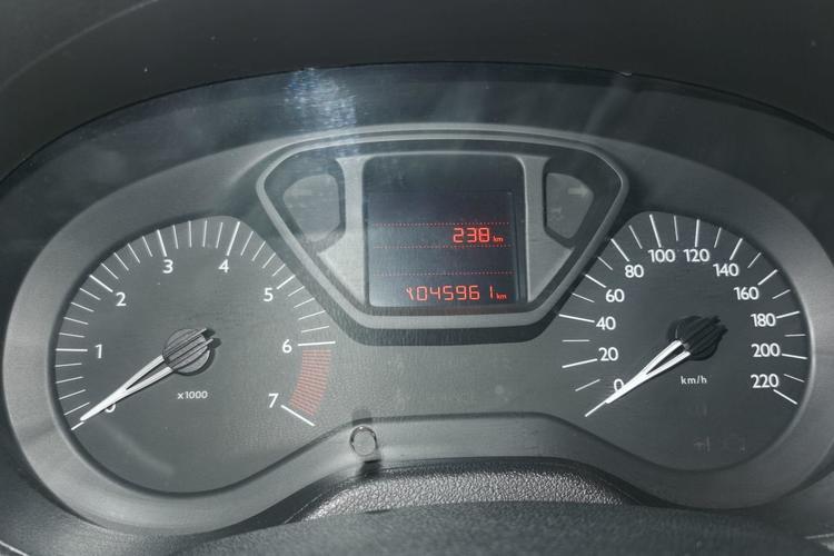 Used Citroen Elysee 2016 1.6L Manual Fashion Edition Odometer Close Up