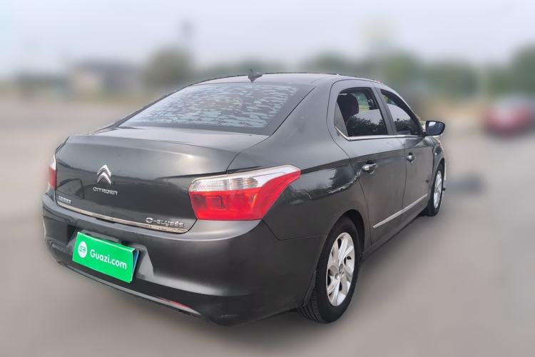 Used Citroen Elysee 2016 1.6L Manual Fashion Edition Rear Right 45 Deg