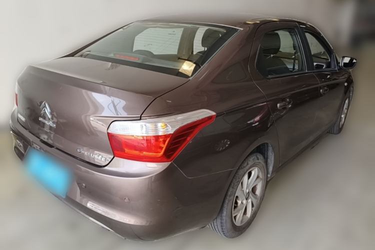 Used Citroen Elysee 2016 1.6L Manual Comfort Model Rear Right 45 Deg