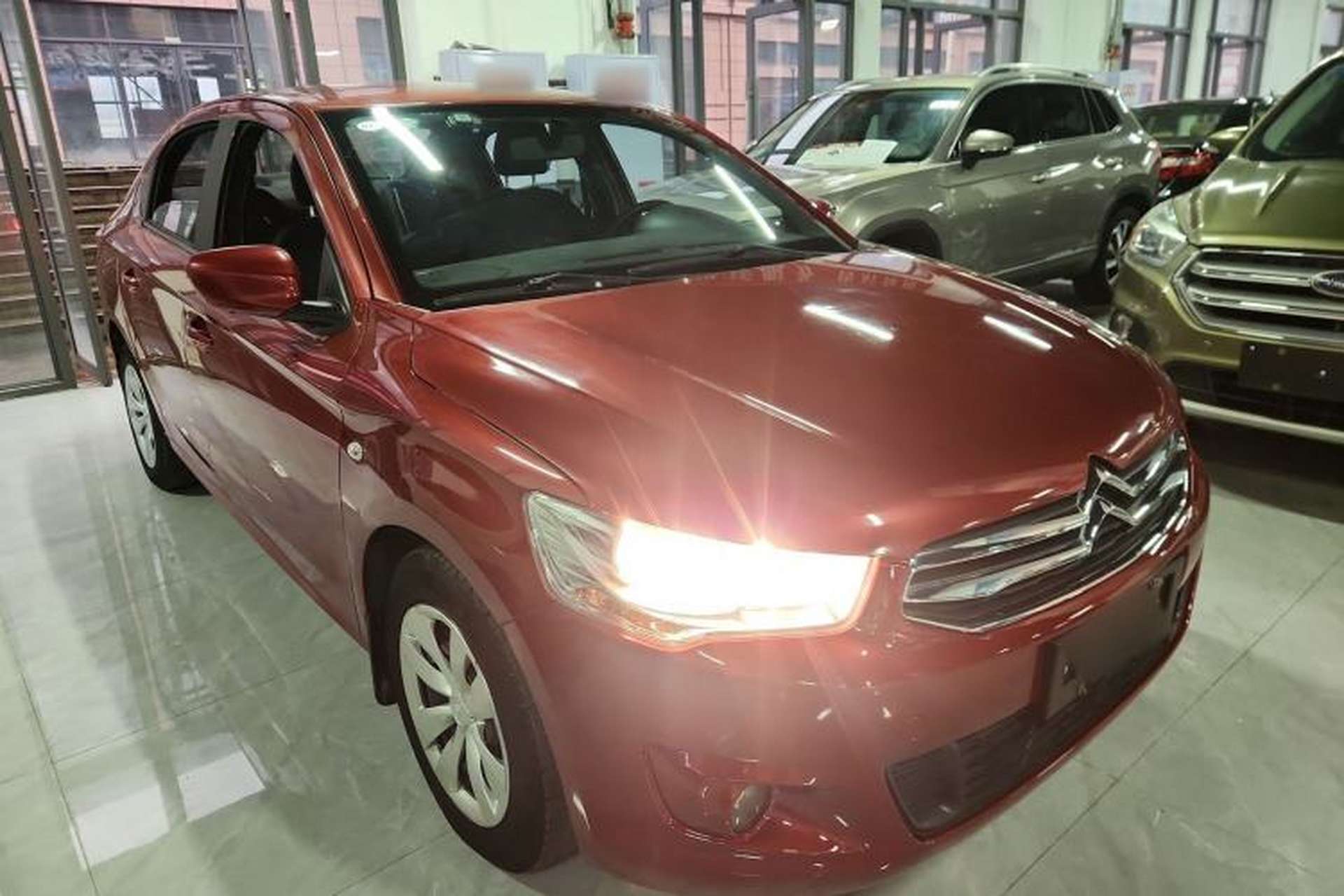 Used Citroen Elysee 2016 1.6L Automatic Fashion Model Front Right 45 Deg