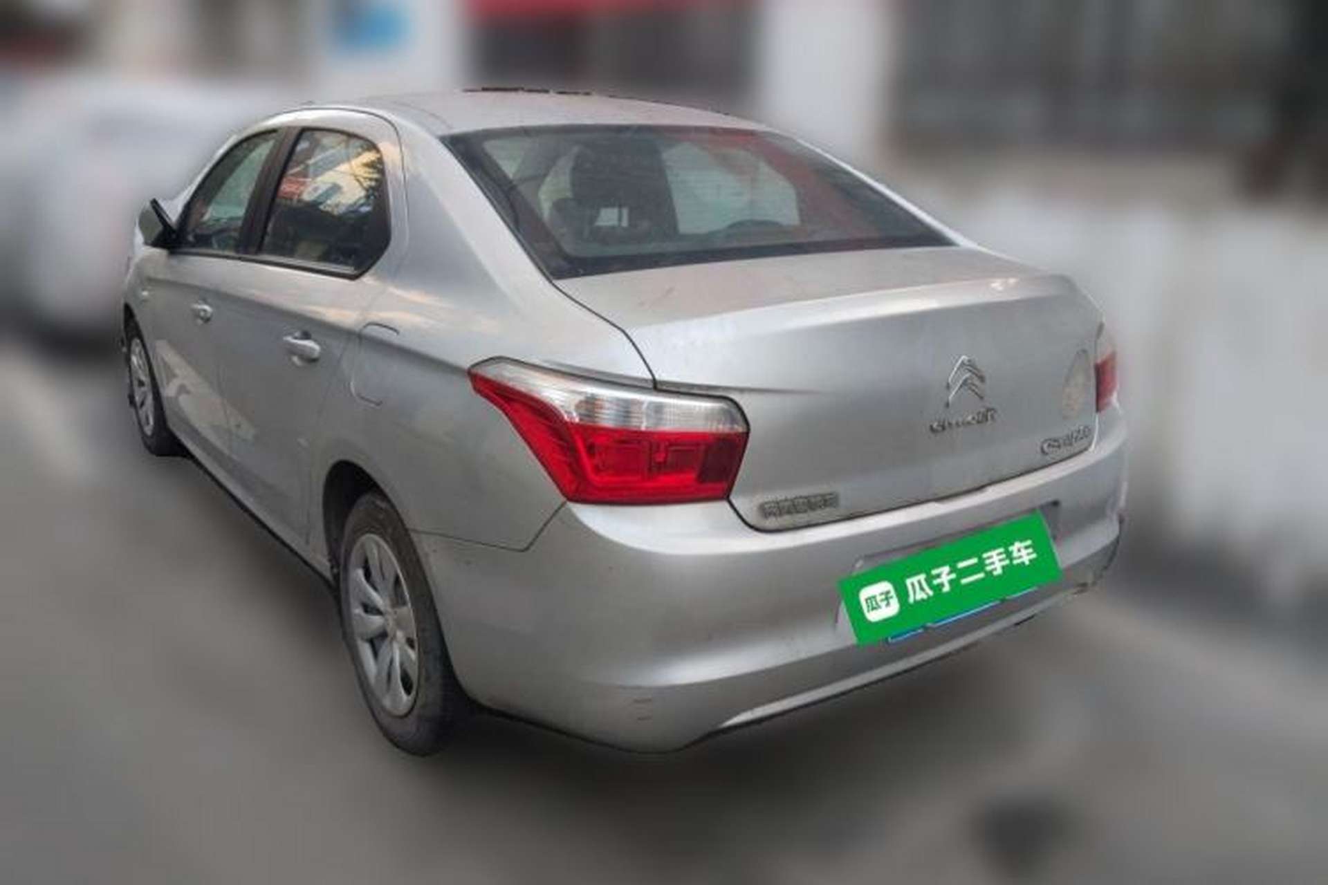 Used Citroen Elysee 2016 1.6L Automatic Fashion Model Rear Left 45 Deg