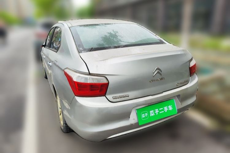 Used Citroen Elysee 2016 1.6L Manual Fashion Edition Rear Left 45 Deg