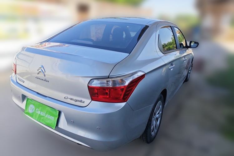 Used Citroen Elysee 2016 1.6L Manual Fashion Edition Rear Right 45 Deg