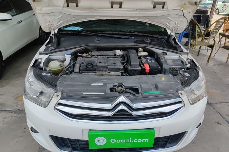 Used Citroen Elysee 2016 1.6L Manual Comfort Model Engine Bay