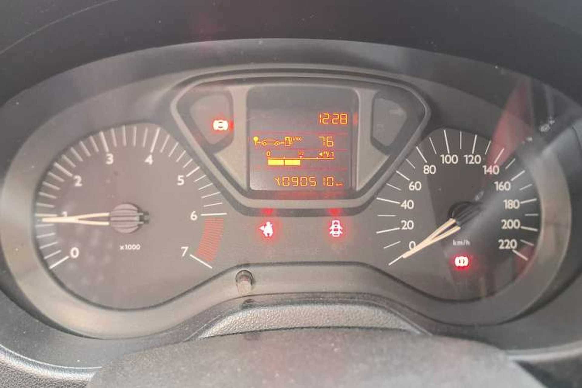 Used Citroen Elysee 2016 1.6L Manual Fashion Edition Odometer Close Up