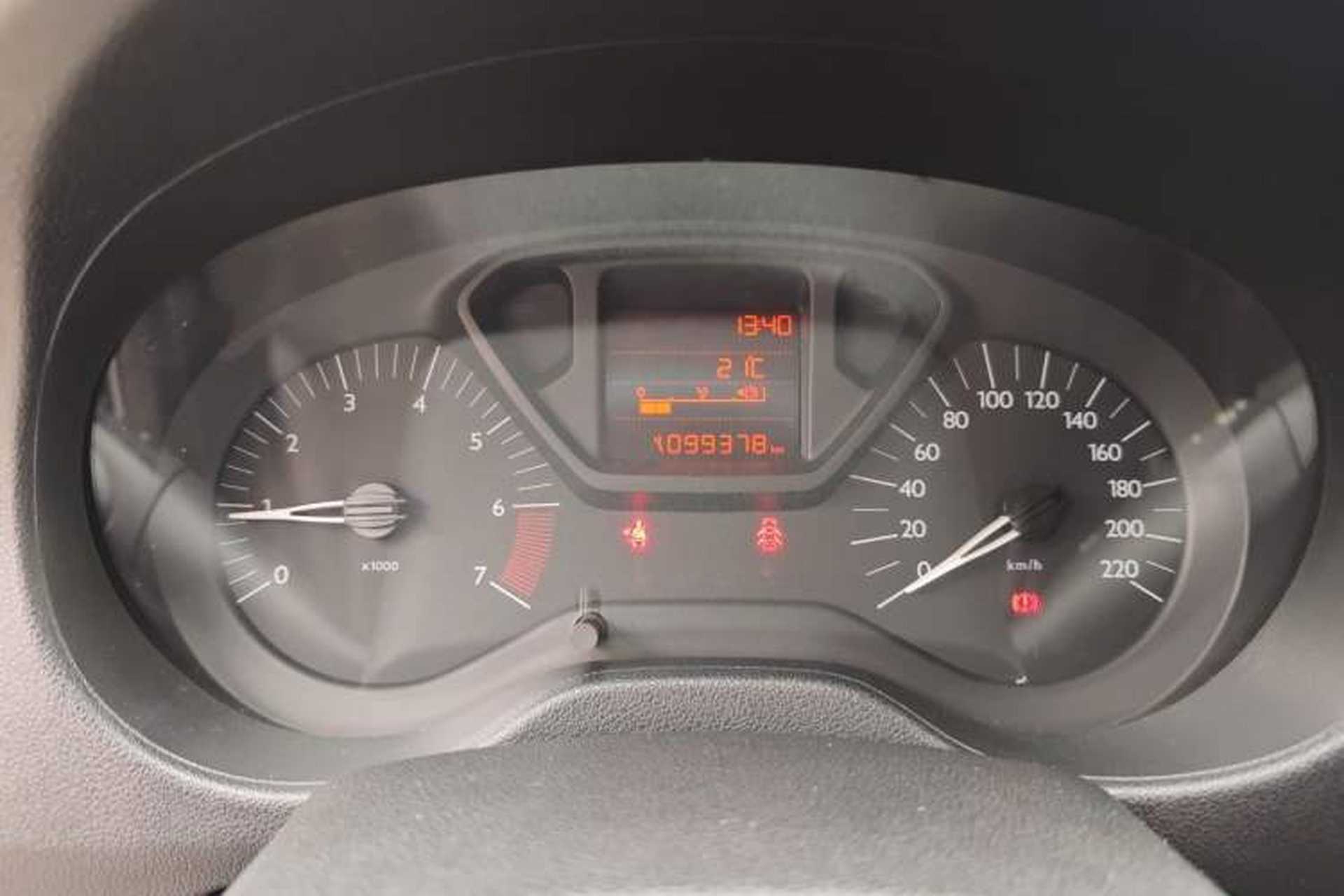 Used Citroen Elysee 2016 1.6L Manual Fashion Edition Odometer Close Up