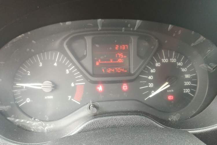 Used Citroen Elysee 2016 1.6L Manual Fashion Edition Odometer Close Up