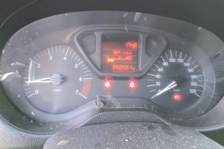 Used Citroen Elysee 2016 1.6L Manual Fashion Edition Odometer Close Up