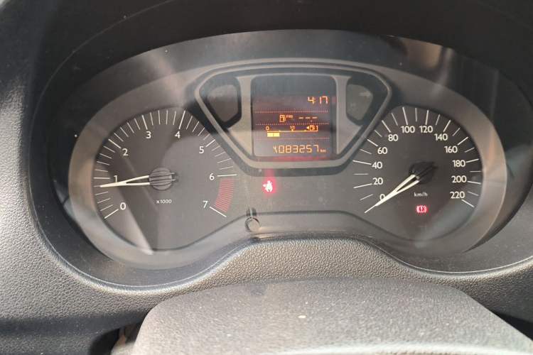 Used Citroen Elysee 2016 1.6L Manual Fashion Edition Odometer Close Up