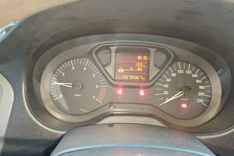 Used Citroen Elysee 2016 1.6L Manual Fashion Edition Odometer Close Up