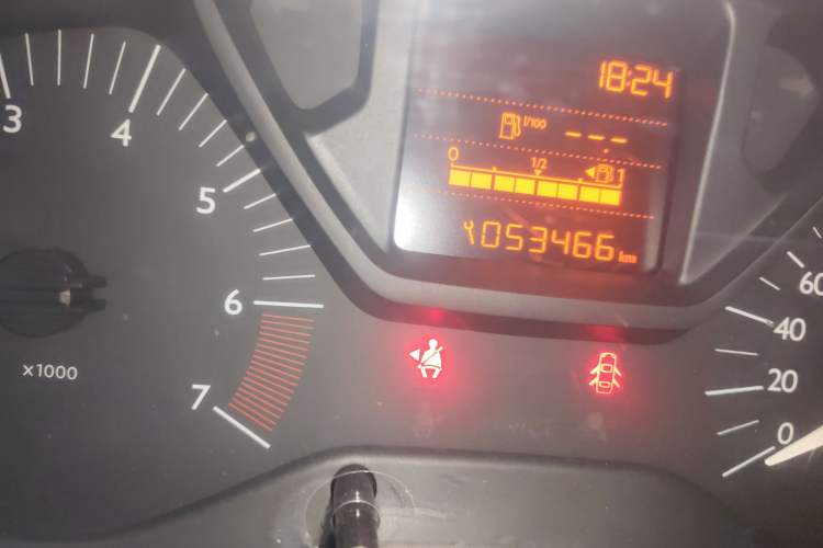 Used Citroen Elysee 2016 1.6L Manual Fashion Edition Odometer Close Up