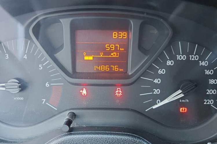 Used Citroen Elysee 2016 1.6L Manual Fashion Edition Odometer Close Up