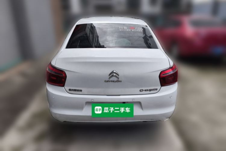 Used Citroen Elysee 2016 1.6L Manual Fashion Edition Rear