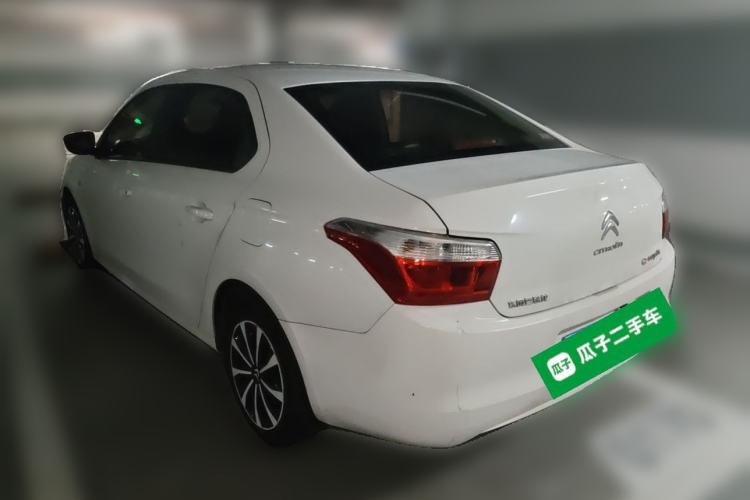 Used Citroen Elysee 2016 1.6L Automatic Fashion Model Rear Left 45 Deg