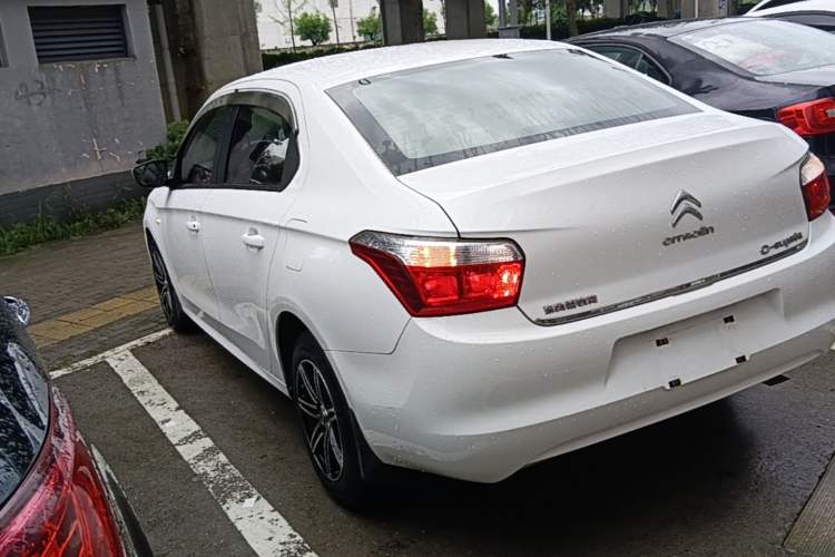 Used Citroen Elysee 2016 1.6L Manual Fashion Edition Rear Left 45 Deg