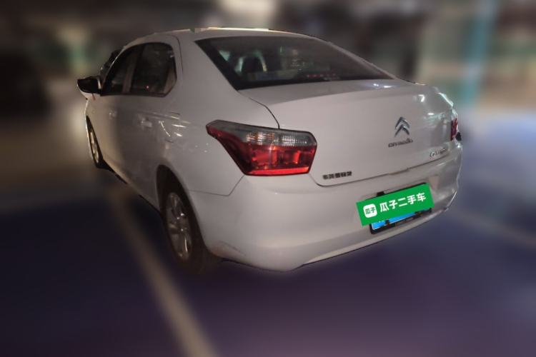Used Citroen Elysee 2016 1.6L Manual Fashion Edition Rear Left 45 Deg