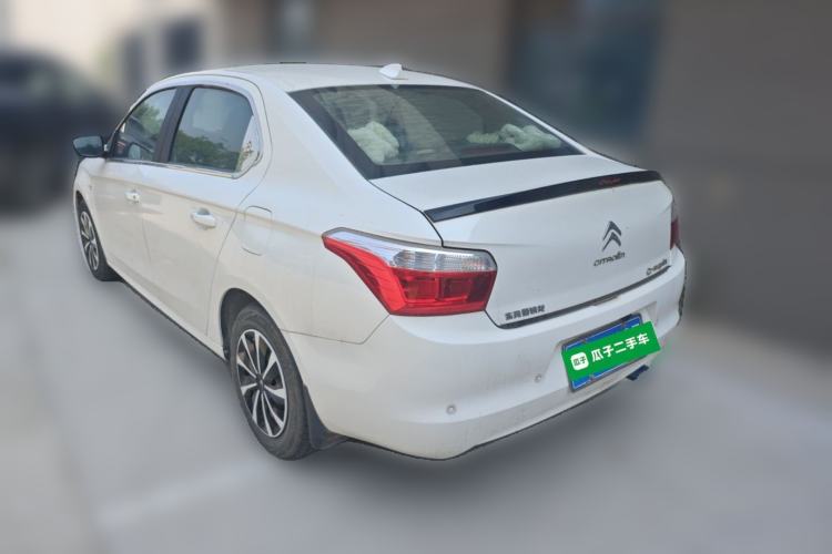 Used Citroen Elysee 2016 1.6L Manual Fashion Edition Rear Left 45 Deg