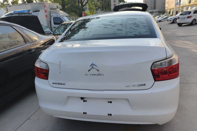 Used Citroen Elysee 2016 1.6L Manual Fashion Edition Rear