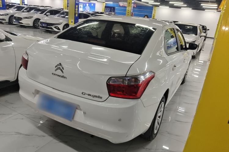 Used Citroen Elysee 2016 1.6L Automatic Fashion Model Rear Right 45 Deg