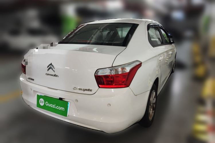 Used Citroen Elysee 2016 1.6L Manual Fashion Edition Rear Right 45 Deg