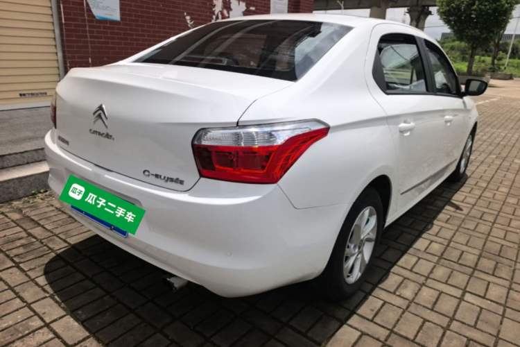 Used Citroen Elysee 2016 1.6L Automatic Comfort Model Rear Right 45 Deg