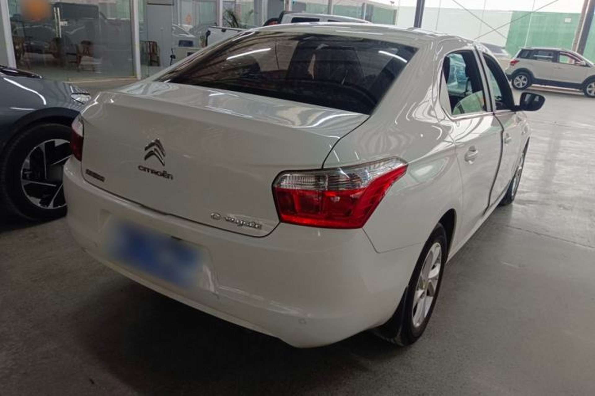 Used Citroen Elysee 2016 1.6L Manual Fashion Edition Rear Right 45 Deg
