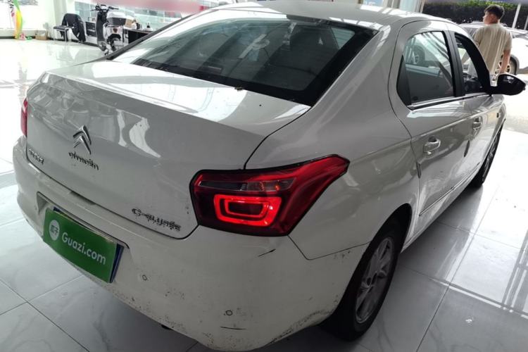 Used Citroen Elysee 2016 1.6L Manual Comfort Model Rear Right 45 Deg