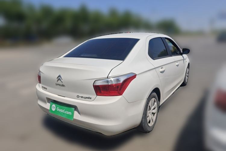 Used Citroen Elysee 2016 1.6L Manual Fashion Edition Rear Right 45 Deg