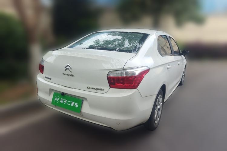 Used Citroen Elysee 2016 1.6L Automatic Fashion Model Rear Right 45 Deg