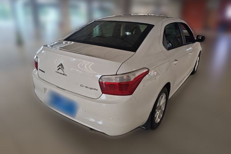 Used Citroen Elysee 2016 1.6L Automatic Fashion Model Rear Right 45 Deg