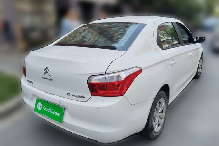 Used Citroen Elysee 2016 1.6L Automatic Fashion Model Rear Right 45 Deg