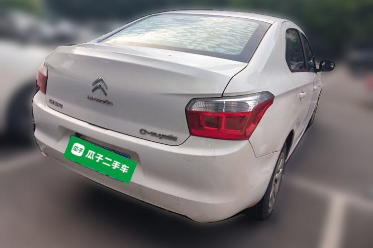 Used Citroen Elysee 2016 1.6L Manual Fashion Edition Rear Right 45 Deg
