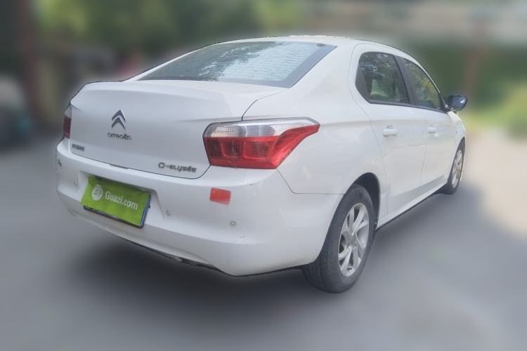 Used Citroen Elysee 2016 1.6L Automatic Fashion Model Rear Right 45 Deg
