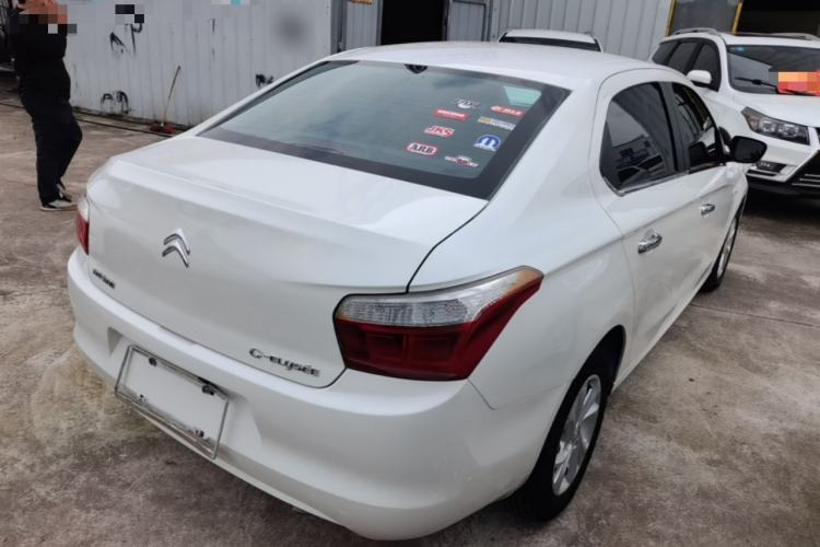 Used Citroen Elysee 2016 1.6L Manual Fashion Edition Rear Right 45 Deg