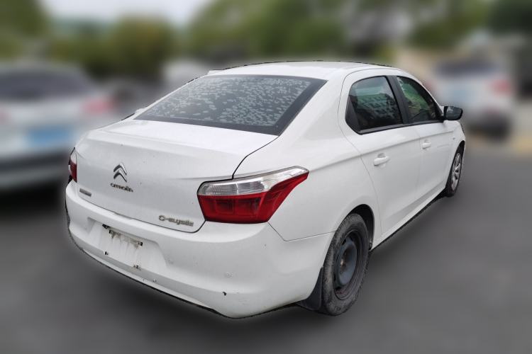 Used Citroen Elysee 2016 1.6L Automatic Fashion Model Rear Right 45 Deg