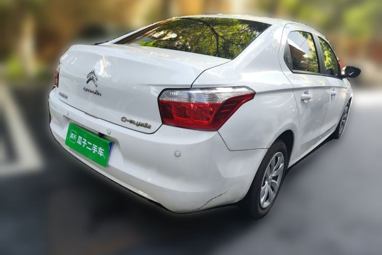 Used Citroen Elysee 2016 1.6L Automatic Fashion Model Rear Right 45 Deg