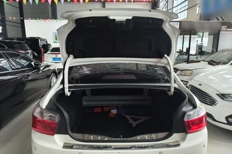 Used Citroen Elysee 2016 1.6L Automatic Fashion Model Trunk